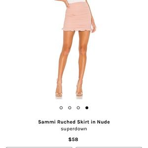 Superdown pink skirt never worn NWT size medium